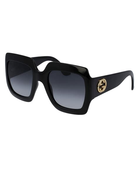 gucci swuare sunglasses|gucci large square sunglasses.